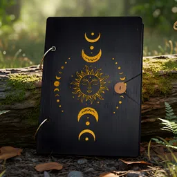 makenstylecollection Makenstyle wooden engraving diary notebook 6*8 inches 120 pages x-008 A5 Diary unruled 120 Pages-picture-38