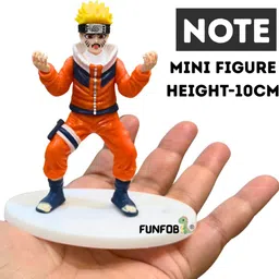 funfob Naruto Action Figure | Mini Size Height -10cm (Angry) image 5