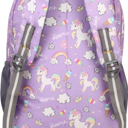 perfect genius Medium 24 L Backpack DreamWings Unicorn School Backpack for Kids | Lightweight & Water-Resistant image 2