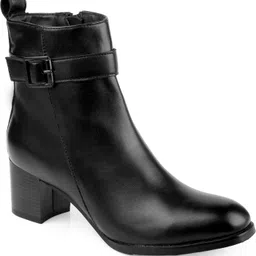 zpitol Women Partywear New Zipper and Ankle Boots with Heels \ Style Boots For Women Casuals For Women image 4