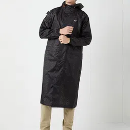 wildcraft Rain Coat DOTED CAMO Solid Men Raincoat-picture-21