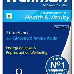 wellman Multivitamin Health Supplement For Men image 1