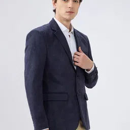 killer Men Solid Single Breasted Casual Blazer image 2