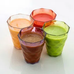 nhb boutique (Pack of 6) Unbreakable Transparent Crystal Glass Set of 6 Glass Set Water/Juice Glass image 5