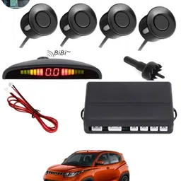 autofetch Universal 4 Black Reverse Parking Sensor-AF25A281 Universal 4 Black Reverse Parking Sensor-AF25A281 Parking Sensor image 1