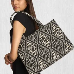 khan Women Black Messenger Bag-picture-47