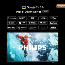 philips 164 cm (65 inch) QLED Ultra HD (4K) Smart Google TV image 2