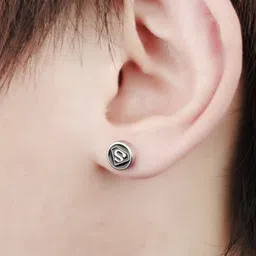 yellow chimes Superman Metal Plug Earring image 5