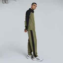 puma Solid, Colorblock Men Track Suit image 3