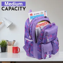 baby girl Medium 30 L Backpack Printed Girls School Bag |cute school bags for girls Waterproof and light weight image 3