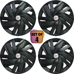 prigan Zen Eagle Matte Black 12 INCH Wheel Cover For Maruti Zen image 2