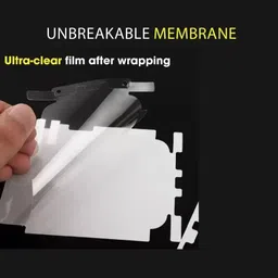 jsstc Back Screen Guard for Samsung Galaxy S23 FE 5G | 360° Full Body Membrane | Scratch Resistant | Glossy Flexible Film | image 3