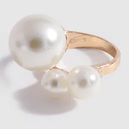 sohi Alloy Gold Plated Ring image 3