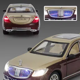 akvanar 1:24 Mercedes Maybach S680 Diecast Metal Car Sound & Light image 4
