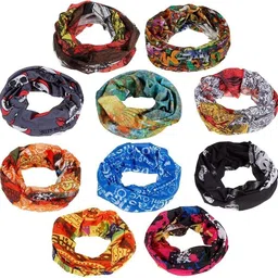 saiprati creations Girls, Women Self Design Bandana-picture-16
