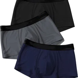 albatross in highsky Pack of 3 Solid Men Trunk-picture-19