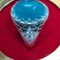 srgoldsilver Firoza gents70 Silver 999 Silver, NA Plated Ring image 1