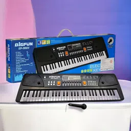 just97 61-Keys Musical Piano with Mic for Kids Analog Portable Keyboard For Kids_A85-picture-24