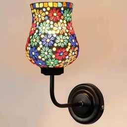 new era Flamingo Multicolor Iron Wall Sconces image 3