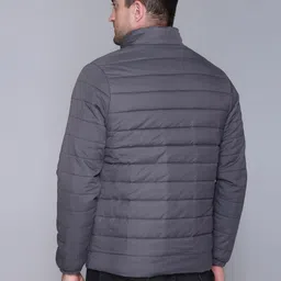 rare times Men Solid Bomber Jacket image 2