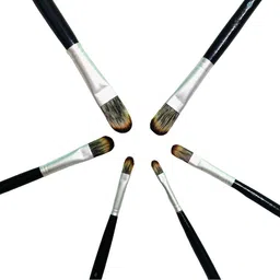 jayna Premium Quality Filbert Paint Brush Set-Size 2,4,6,8,10,12 (Pack of 6 pcs) image 1