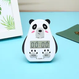 vortipu Digital White Clock image 2