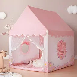 radhe enterprise Rose House Pink Kids Play Tent House for 3-13 Year Old Kids Girls and Boys-picture-28