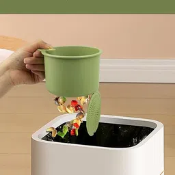 msvtradess Kitchen Sink Plastic Push Down Strainer image 4