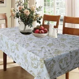 wellhome decor furnishing PVC 8 Seater Floral Table Cover-picture-25