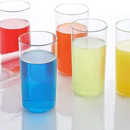 swift international (Pack of 24) Polycarbonate Unbreakable Stylish Transparent High(p24) Glass Set Water/Juice Glass image 4