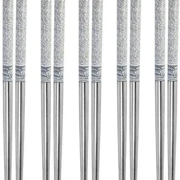 premsakhi Eating, Cooking, Chewing, Training, Decorative Stainless Steel Korean, Chinese, Japanese, Vietnamese Chopstick-picture-29