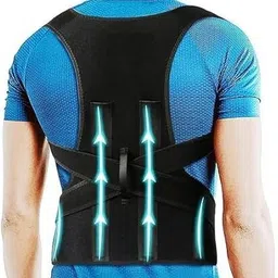 bharg Adjustable Posture Corrector Back Support Brace for Women & Man Pain Relief Back and Spine Protector-picture-22
