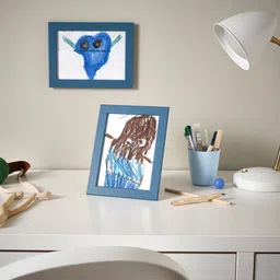 ikea FISKBO Frame, dark grey-blue, 13x18 cm (5x7 ") 8 inch Normal image 5