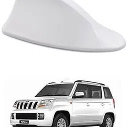 Car New Shark Fin Antenna (White) For TUV300 Satellite Vehicle Antenna-image-52