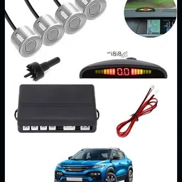 peeps store Car Premium 4 Silver Reverse Parking Sensor-AP25N369 Car Premium 4 Silver Reverse Parking Sensor-AP25N369 Parking Sensor-picture-22