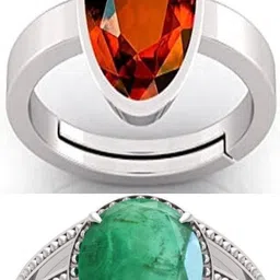 bhairaw gems Moonstone Stone Silver Adjustable Ring Sterling Silver Ring-picture-32