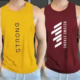 elite trendzz Pack of 4 Men Vest-picture-33