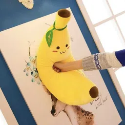 r.b. fashion Cute Banana Soft Toy for Kids – Plush Banana Pillow Hugging Doll - 12 cm image 3