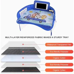 serplex Kids Travel Tray for Car Road Trip Essentials for Kids Car Laptop Tray image 4