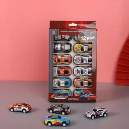 zunbella Metal Die Cast Car Set Free Wheel High Speed Unbreakable Racing Car for Kids-picture-32