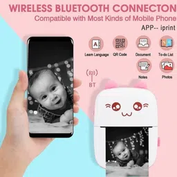 Vibrona Instant Printing Device for Labels and Photos THERMAL PRINTER image 3
