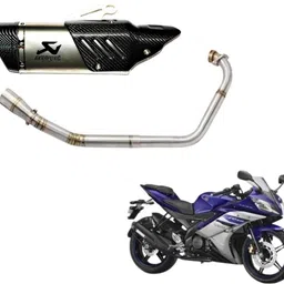 acube mart 1 R15 V2 bend pipe, 1 R15 V2 bike exhaust Combo-picture-18