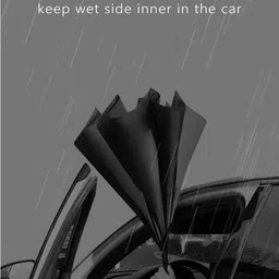 uk enterprise PACK 3 : Double Layer Automatic Inverted Reversible No Drip C Shape Handle Umbrella image 5