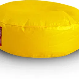 txor XL Premium Leatherette Classic Round Floor Cushion Bean Bag Footstool With Bean Filling image 5