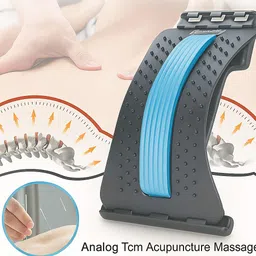 king of bihar Lumbar Back Stretcher Device for Pain Relief v Back / Lumbar Support image 2