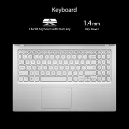 ASUS (2024) Intel Core i3 10th Gen 1005G1 - (8 GB + 32 GB Optane/512 GB SSD/Windows 11 Home) X515JA-EJ362TS Thin and Light Laptop image 5