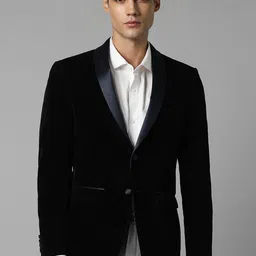Louis Philippe Single-Breasted Slim-Fit Formal Blazer-picture-41