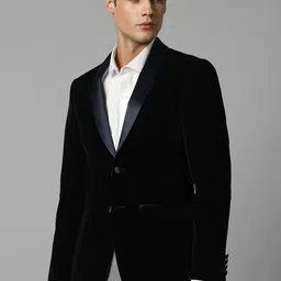 Louis Philippe Single-Breasted Slim-Fit Formal Blazer image 4