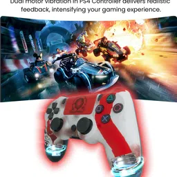 HG WORLD PS4 Playstation Controller Dualshock 4 Wireless,High Performance Dual Motor Motion Controller image 4