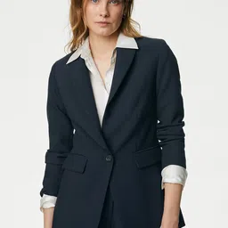 Marks & Spencer Notched Lapel Tailored Single Breasted Blazer-picture-21